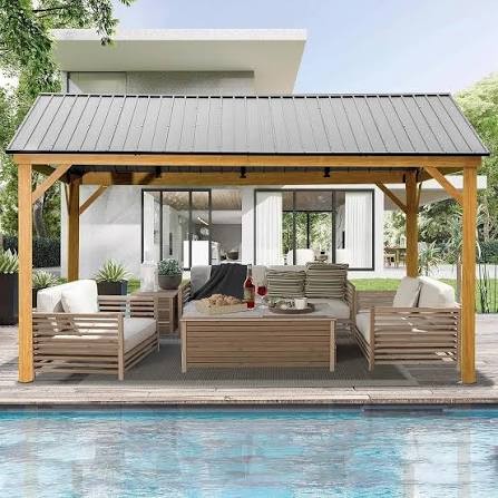 Outdoor Aluminum Gazebo factory